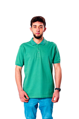 Poloshirt Grün