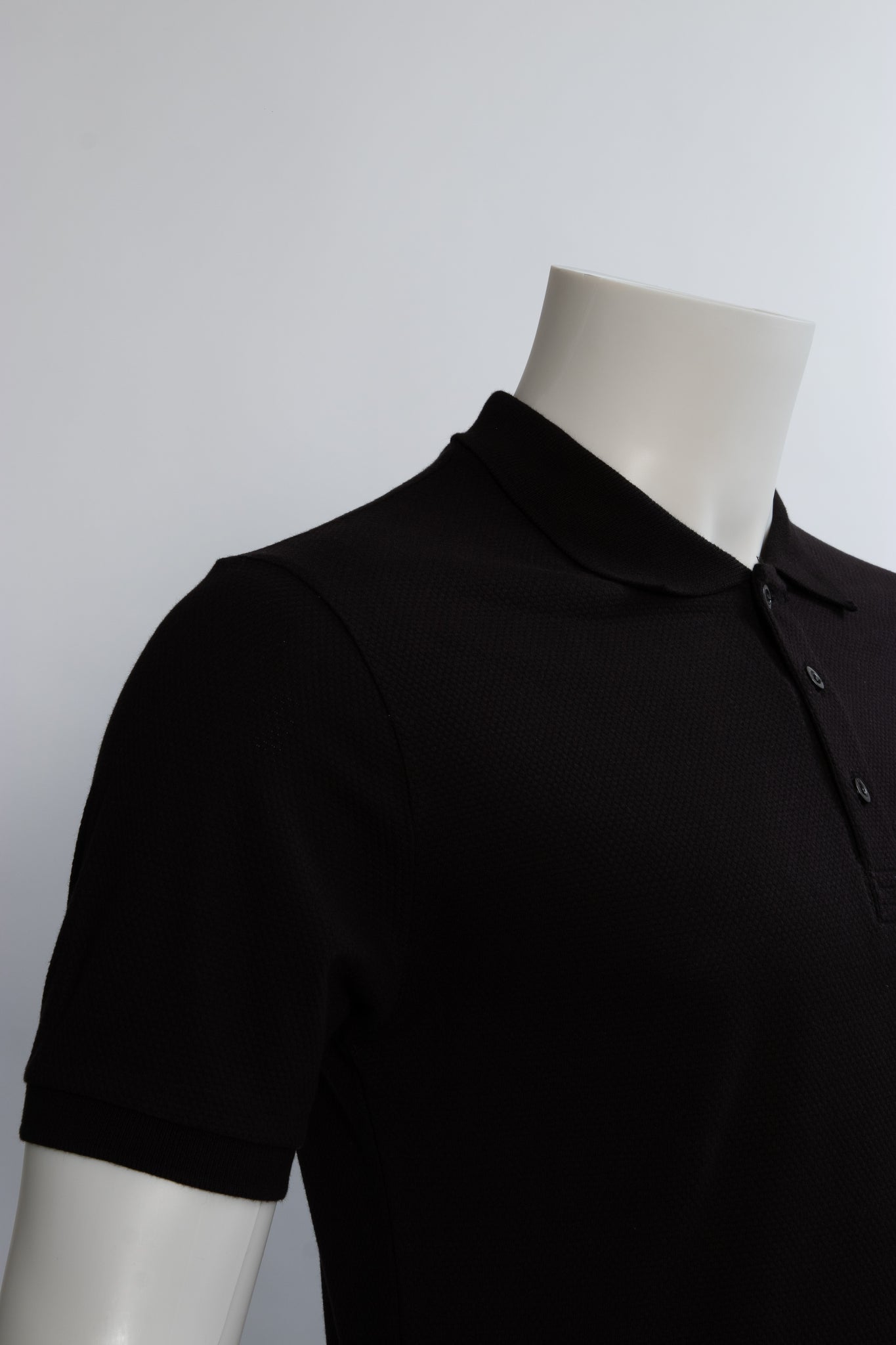 Poloshirt Schwarz