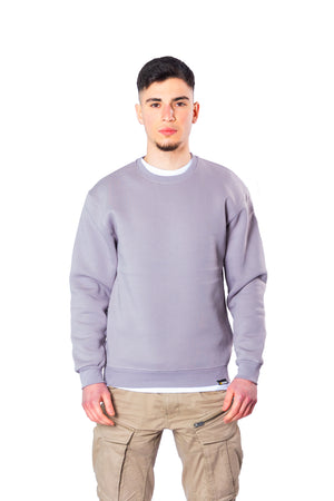 Sweatshirt Dunkellila