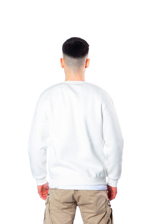 Sweatshirt Weiß