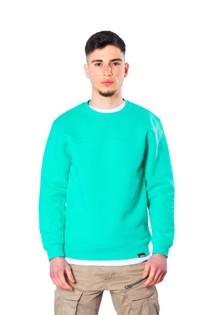 Sweatshirt Türkis